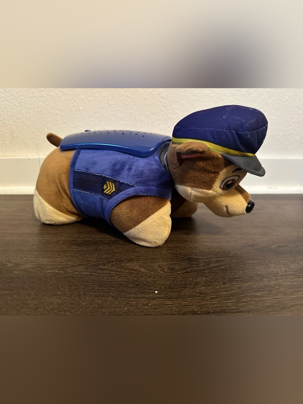 Pillow Pets Nickelodeon Paw Patrol Sleeptime Lites – Chase Plush Night Light